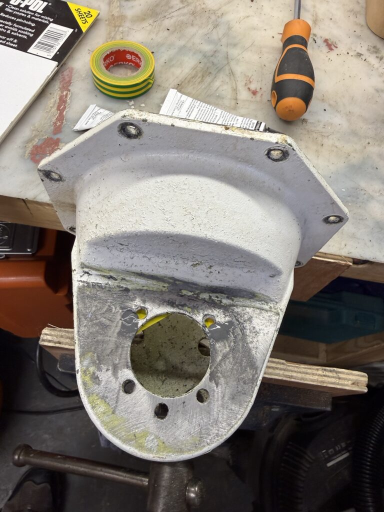 Prepping for paint