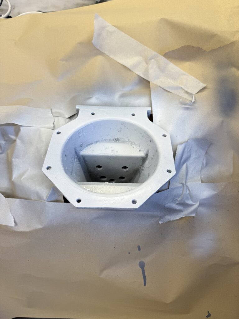 Top coat application